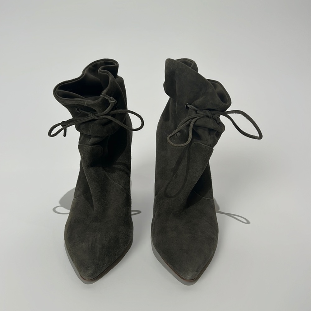 Suede booties